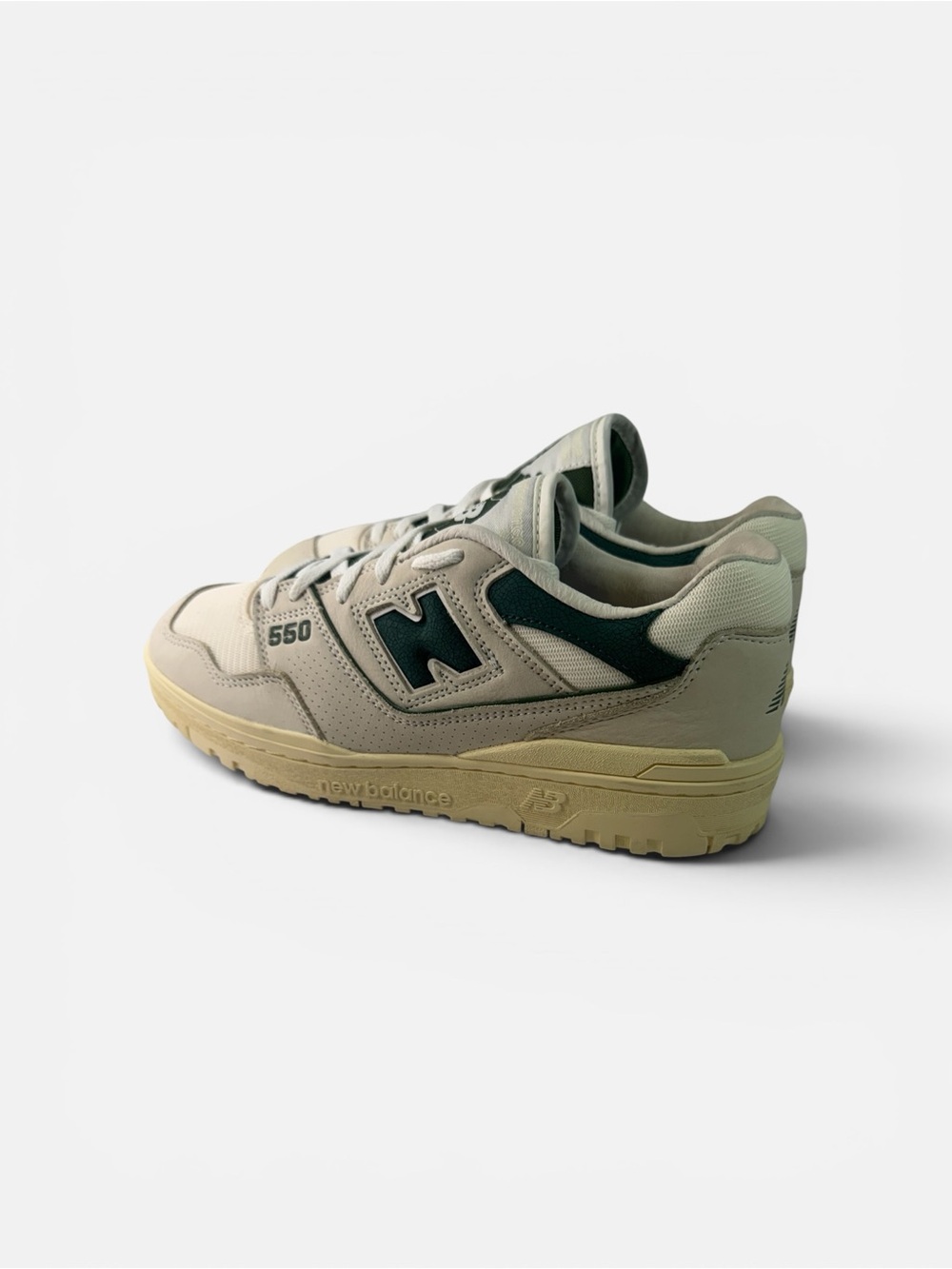 New Balance 550 Permafrost Dark Alpine Green BB550LGR Men's 10.5 - Picture 6 of 8